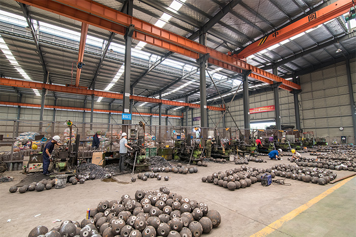 合山螺栓球加工车间
